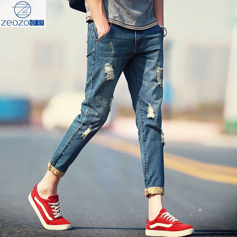 Jeans pour jeunesse pieds Slim ZEAZO pour été - Ref 1462114 Image 1