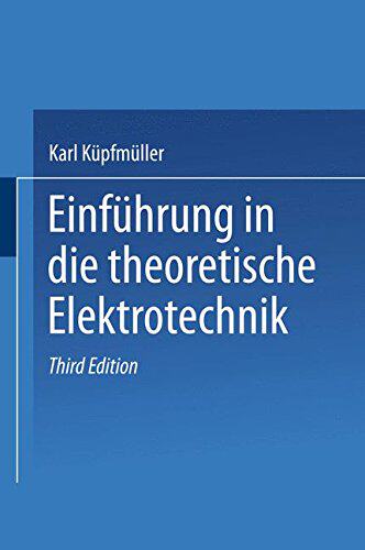 【预订】Einfuhrung in Die Theoretische Elekt...