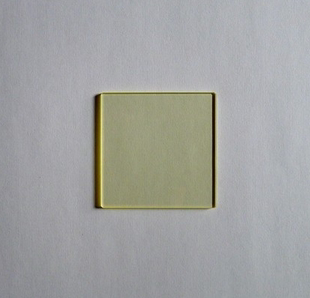 光学金色玻璃 160 420nm 后通过 2mm 前截止 钢化JB420