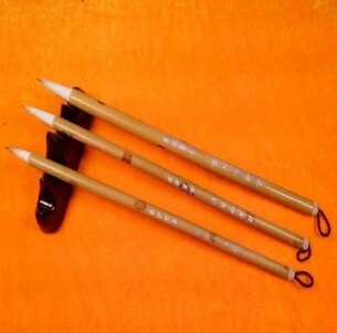 青岚湖笔 徐和平牌 白云类 狼羊大中小白云 初学超好用