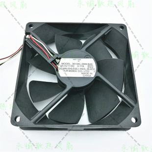 原装 NMB 3610KL-09W-B49 25.5V 0.17A 9CM 9025 变频器 散热风扇