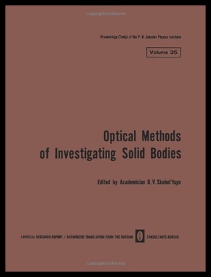 【预售】Volume 25: Optical Methods of Investigating Solid