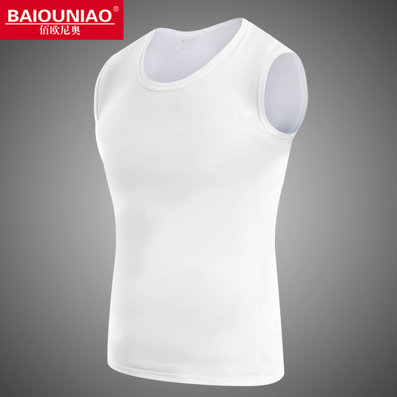 男士背心 夏季宽肩无袖T恤男内衣修身打底老头衫运动跨栏背心 男|ruв категории Нижнее белье, подтяжки/жилет/футболка - от Buy2taobao.com для оказания профессиональной услуги покупки агента Taobao