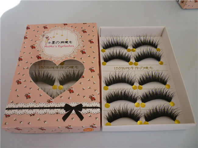 小墨纯手工假睫毛舞台妆夜店浓妆加长加密款ts013 浓密硬梗