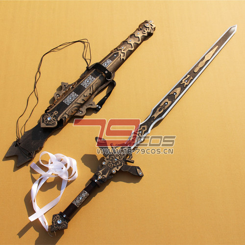 79cosplay道具霹雳布袋戏意琦行澡雪剑cos道具辽宁大连 小麦优选