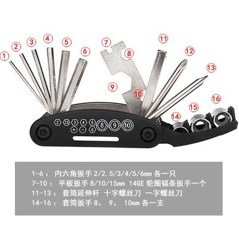 Clé pour réparation vélo - Ref 2303148 Image 1