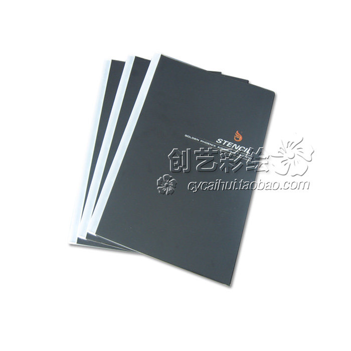 金凤凰高质量喷绘纹身镂空模板暂时性一次性无痛艺术纹身模板册