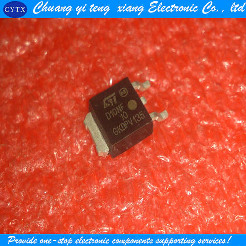 创亿腾翔‖贴片MOS管 D10NF10 D10NF10L 原装ST TO252封装