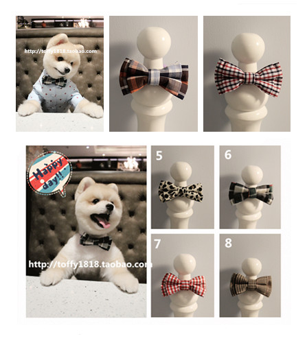 bearpet领带手工绅士宠物领结