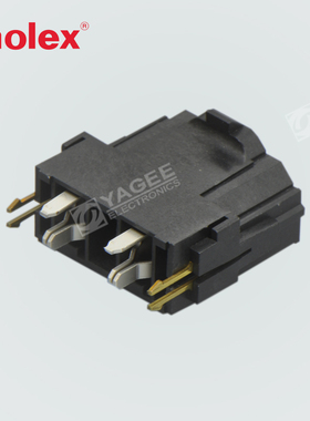 42819-2213 428192213莫仕molex PCB插座头2P 镀金 10.00mm 原厂