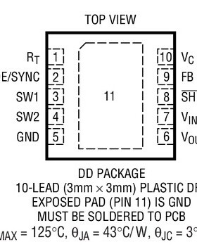 原装  LTC3440EDD LTC3440 LBKT DFN 现货可直拍