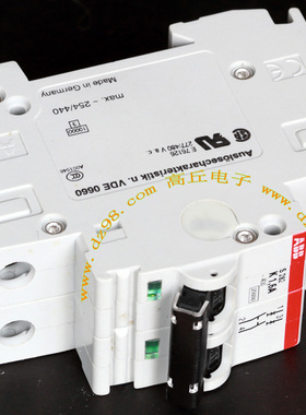 德国产 ABB K282 K1.6A 2P 250V 380V 1.6A 断路器 空气开关