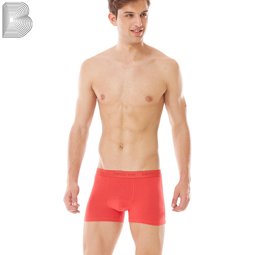 莫代尔男士红色本命年平角内裤