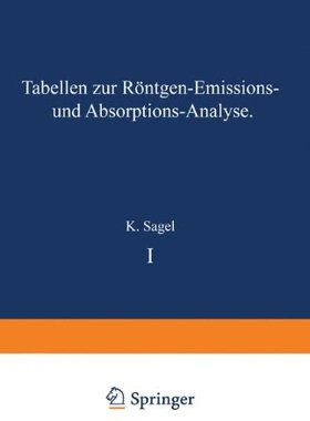 【预订】Tabellen Zur Rontgen-Emissions- Und ...