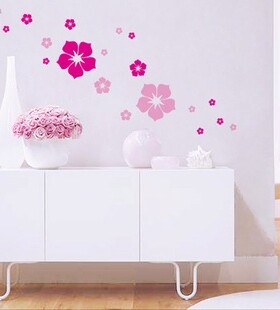 花朵卧室浪漫温馨客厅墙贴画特价