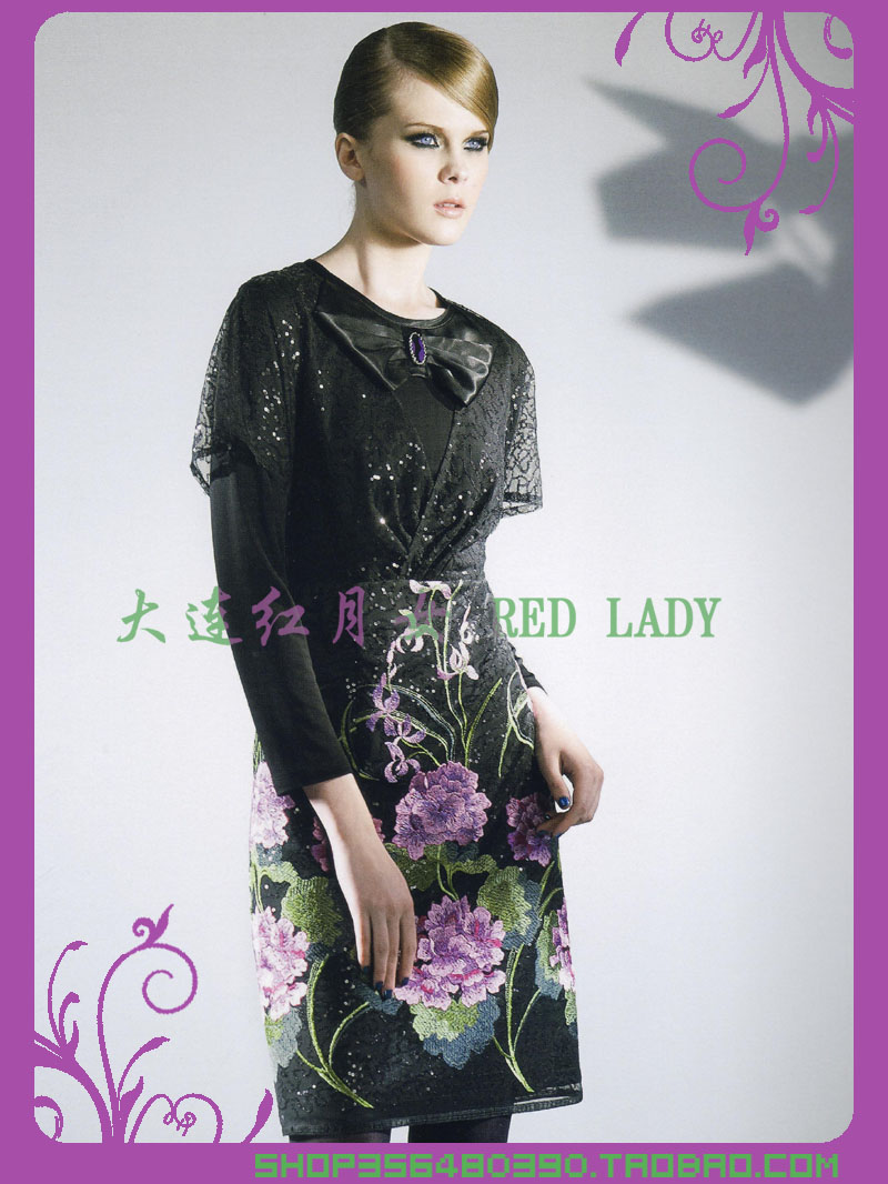 2ÕŲ̂Íåºì-Å®¶à½ÜǼRED LADYר¹ñÕýÆ· Á¬ÒÂȹ(³¤¿îÉÀ) A66-9816Q