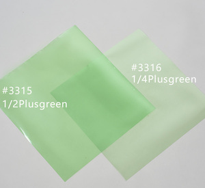 ROSCO 订制色片纸色温片 24*24CM #3315 1/2  #3316 1/4Plusgreen