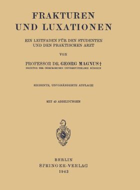 【预订】Frakturen Und Luxationen: Ein Leitfa...