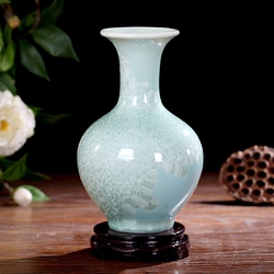 Jingdezhen ceramics bound lotus flower name plum bottle of large vase home sitting room hotel office study furnishing articles