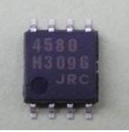 【全新原装】4580 JRC4580 NJM4580M 贴片8脚 运算放大器IC芯片