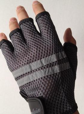 包运春夏秋季透气防滑网眼胶粒户外运动手套钓鱼骑车登山防滑手套