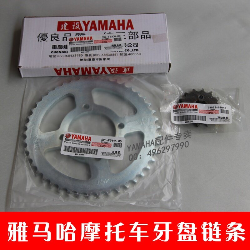 雅马哈摩托车劲傲 YBZ 天戟 天剑 牙盘链条大牙盘链条齿轮