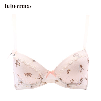 tutuanna文胸 日式棉质舒适贴身内衣 女士蕾丝文胸【新】-tmall.com天猫