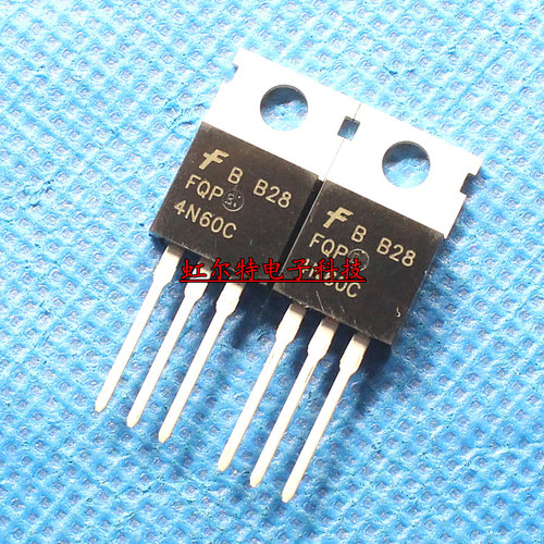 三极管 4N60C FQP FQP4N60C 4A/600V TO220 进口原装