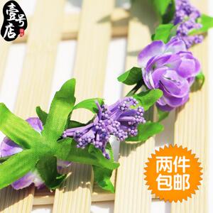 海南韩式时尚仿真头花花环 发饰新娘头饰伴娘婚庆饰品【2件包邮】