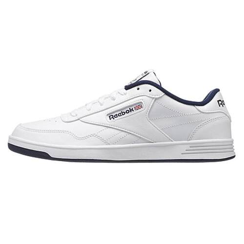 Reebok锐步男鞋皮质系带休闲鞋春秋单鞋小白鞋美国直邮439738