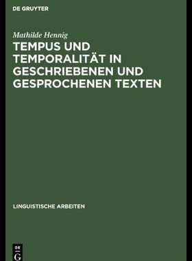 【预售】Tempus Und Temporalitat in Geschrieb...
