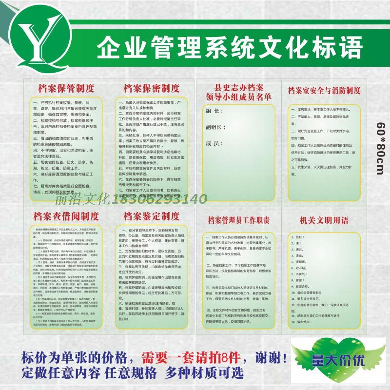 档案保密借阅鉴定及消防规章制度
