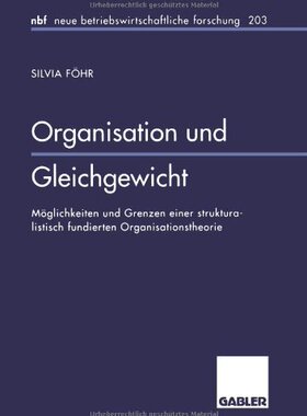 【预售】Organisation Und Gleichgewicht: Moglichkeiten ...