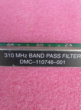 美国进口 DMC-110746-001 310MHz SMA RF 射频微波同轴带通滤波器