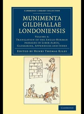 【预售】Munimenta Gildhallae Londoniensis - Vo