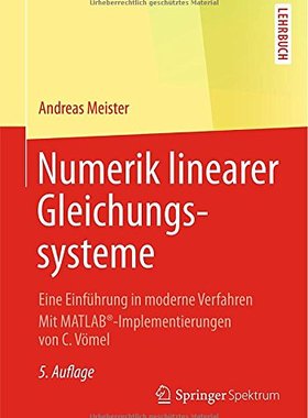 【预订】Numerik Linearer Gleichungssysteme: ...