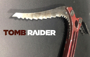 【大公道具】 cos道具 古墓丽影9/10 劳拉 冰镐 同款 定做