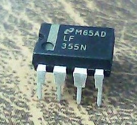 直插运放 LF355 LF355N 拆机单运算放大器IC芯片 DIP-8脚 可直拍