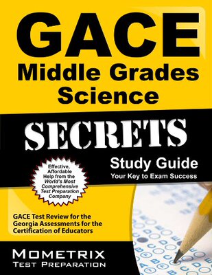 【预售】Gace Middle Grades Science Secrets Study Guide...