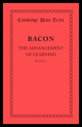 【预售】The Advancement of Learning: Book I