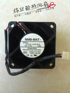 B79 12V 1.50A 全新NMB 三线测速 04W 6CM 大风量散热风扇 2415KL