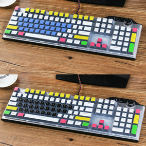 E元素 z-88 学霸Z88 X2000枪神 机械键盘保护贴膜 104键防水尘罩