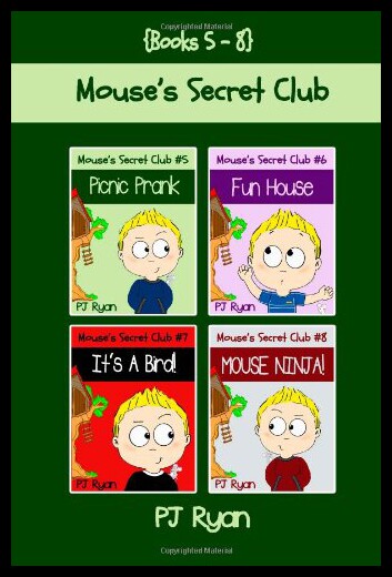【预售】Mouse's Secret Club Books 5-8: 4 Fun Short Storie