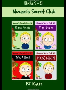 【预售】Mouse's Secret Club Books 5-8: 4 Fun Short Storie