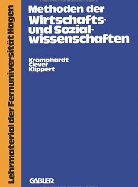 【预售】Methoden Der Wirtschafts- Und Sozialwissenscha...