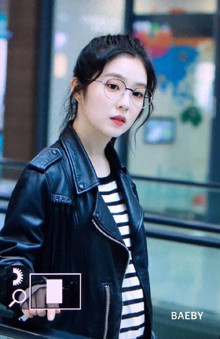 韩国正品代购 paul hueman直邮 irene同款 半边拼色时尚眼镜双色