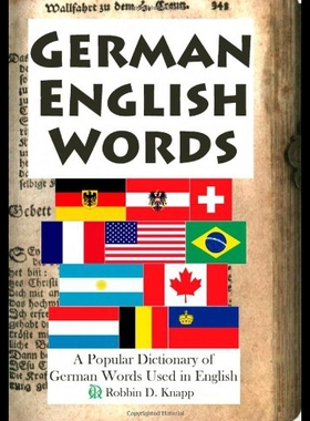 【预售】German English Words: A Popular Dictionary of Ger