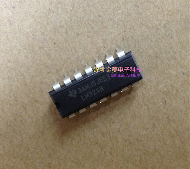 LM324N  LM324  直插运算/缓冲放大器芯片  DIP-14  全新原装