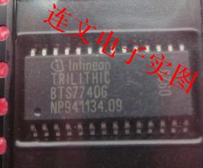 BTS7740G 汽车车门闭锁器不能开通病故障芯片 进口现货 可直拍