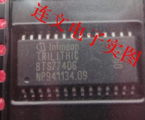 可直拍 进口现货 BTS7740G 汽车车门闭锁器不能开通病故障芯片